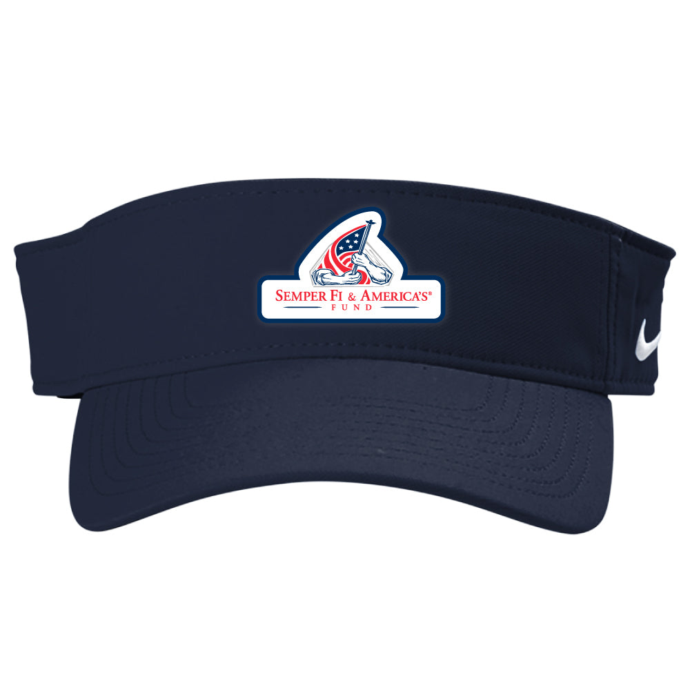 Navy blue nike visor best sale