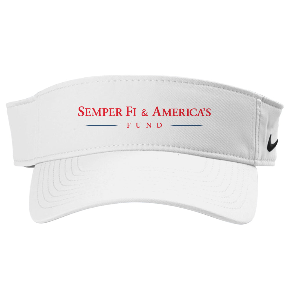 Nike White Visor